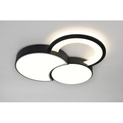 Светильник потолочный светодиодный Rivoli Aliona 6161-702 LED 68 Вт 3000 - 6000 К с пультом | Rivoli
