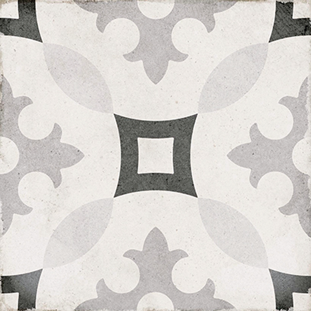 Equipe Art Nouveau Karlsplatz Grey 20x20