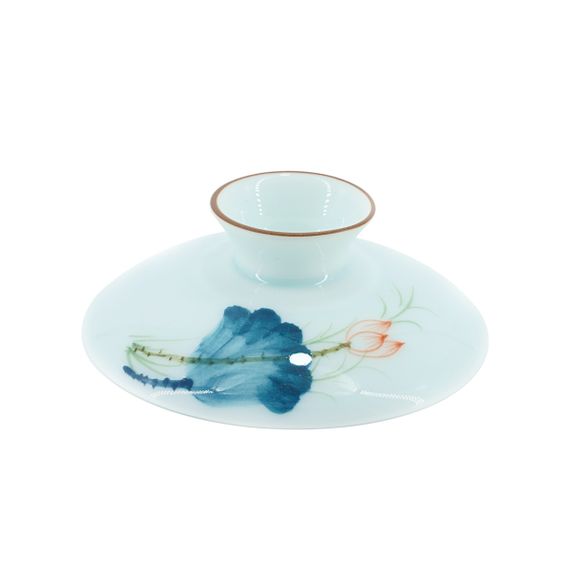 Gaiwan „Lotos z brązową obwódką”, 180 ml