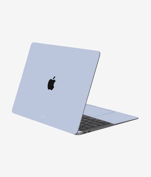 Виниловая наклейка LIGHT BLUE для MacBook