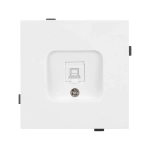 Механизм компьютерной розетки SCT-TENDO-MPC1-PL-WH (RJ-45, CAT6) (Arlight, -)