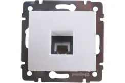 Розетка RJ11 Legrand Valena телефонная белый 04060