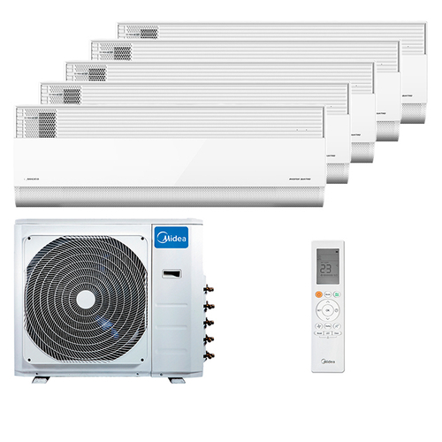 Мультисплит система на 5 комнат Midea MMCA1BU-09HRFN8 x 5 / M5OE-42HFN8-Q1