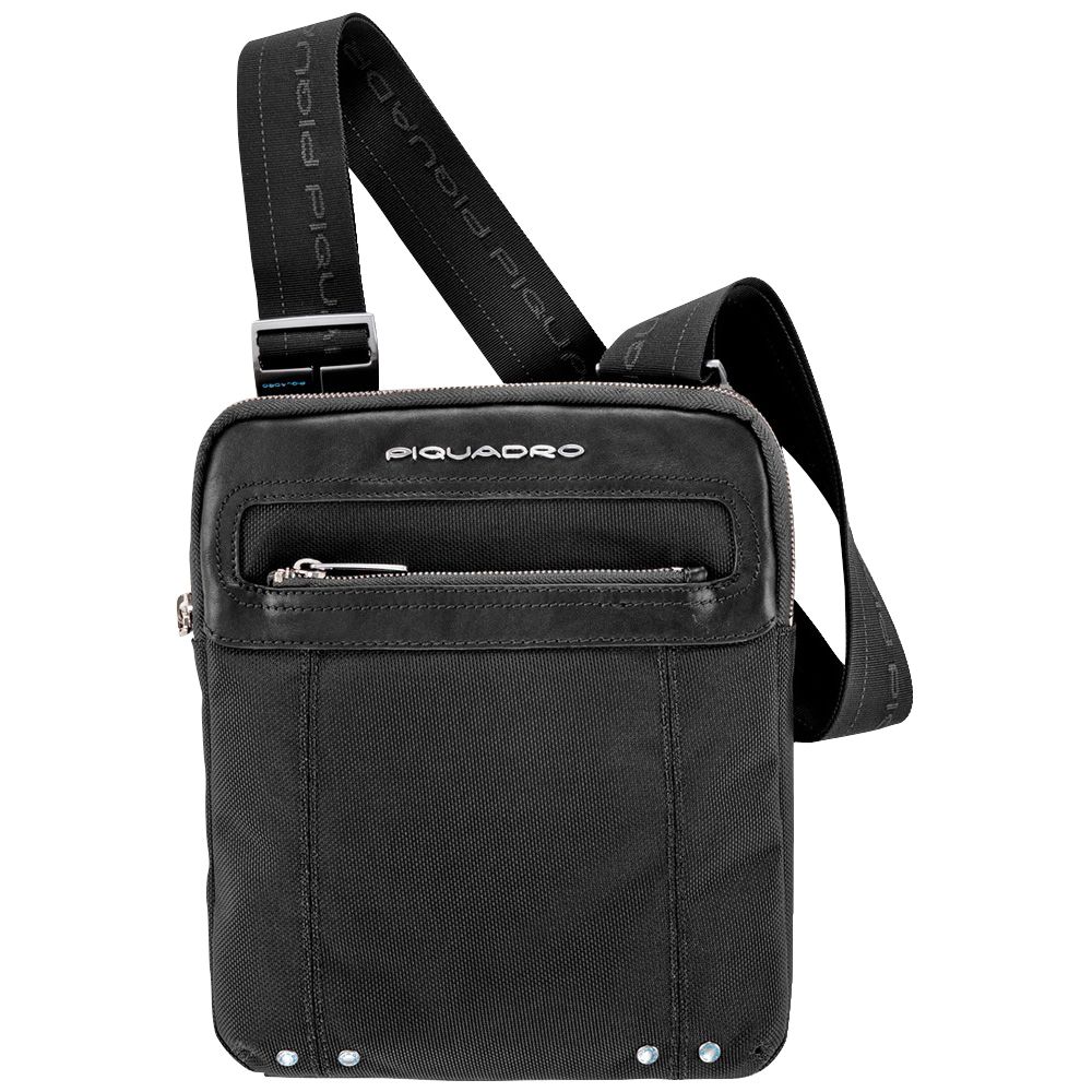Сумка мужская Piquadro Link черный кожа и ткань (CA1358LK/N)