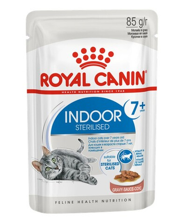 Royal Canin Indoor Sterilised 7+ соус пауч для кошек 85 г
