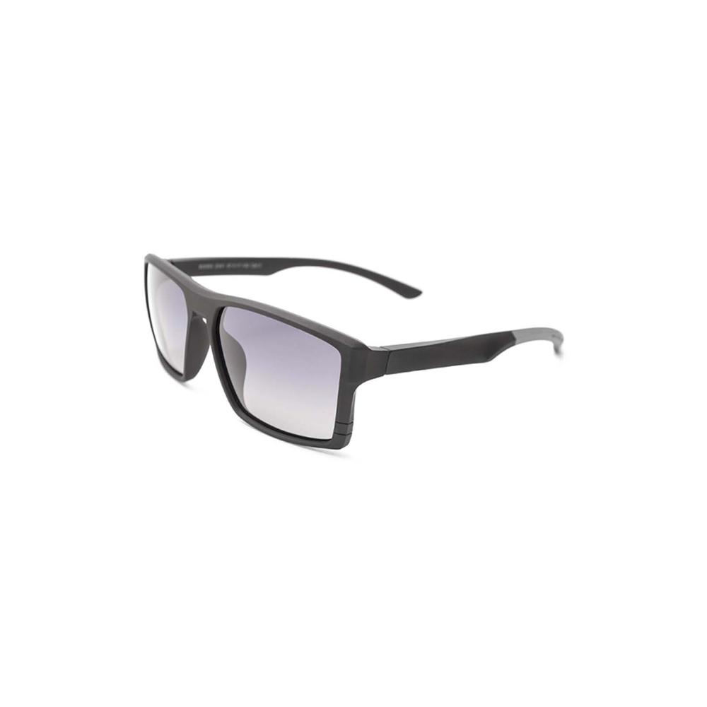 Солнцезащитные очки PAUL ROLF 820083 ZX01 прямоугольные черные матовые