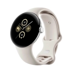 Умные часы Google Pixel Watch 2 Wi-Fi + LTE 41mm, Silver/Porcelain (Полированный серебристый корпус, ремешок фарфорового цвета