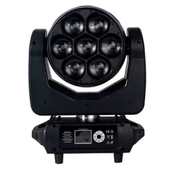 SHOWLIGHT MH-LED 7х40 Zoom RGBW - светодиодный прибор полного вращения 7х40вт. RGBW, 7°-60°, шт