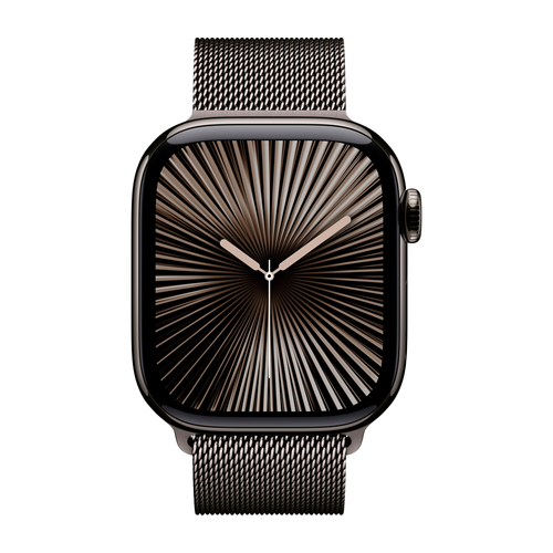 Умные часы Apple Watch Series 10 GPS + Cellular, 42mm, Slate Titanium Case with Milanese Loop, Slate