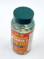 Holland & Barrett Vitamin C и Zink Витамин С и цинк 60 таблеток (из Литвы)