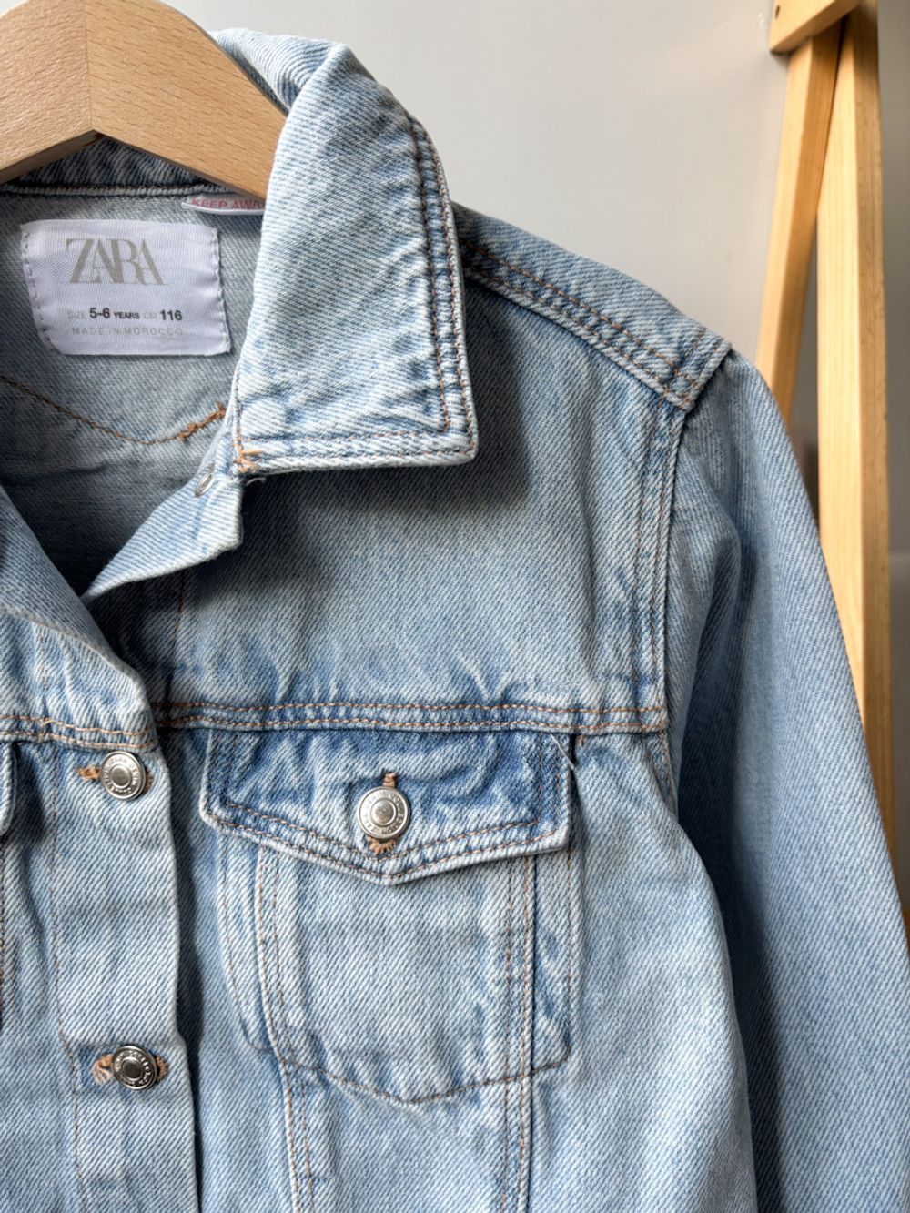 Джинсовая куртка Zara, 116
