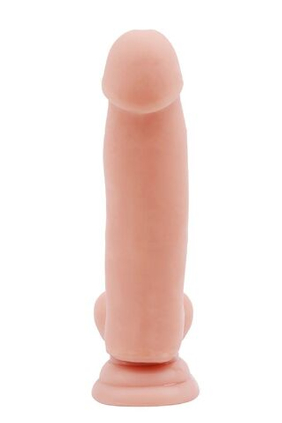 Телесный фаллоимитатор-реалистик Dual Density Dildo - 18 см. (Цвет: телесный)