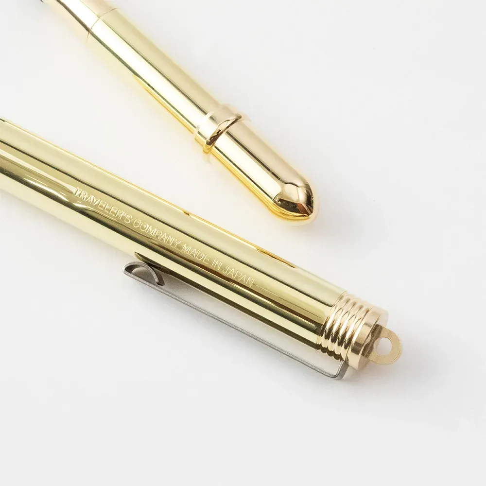 Перьевая ручка Traveler's Company - Brass Fountain Pen с пером F (38076-006) 7