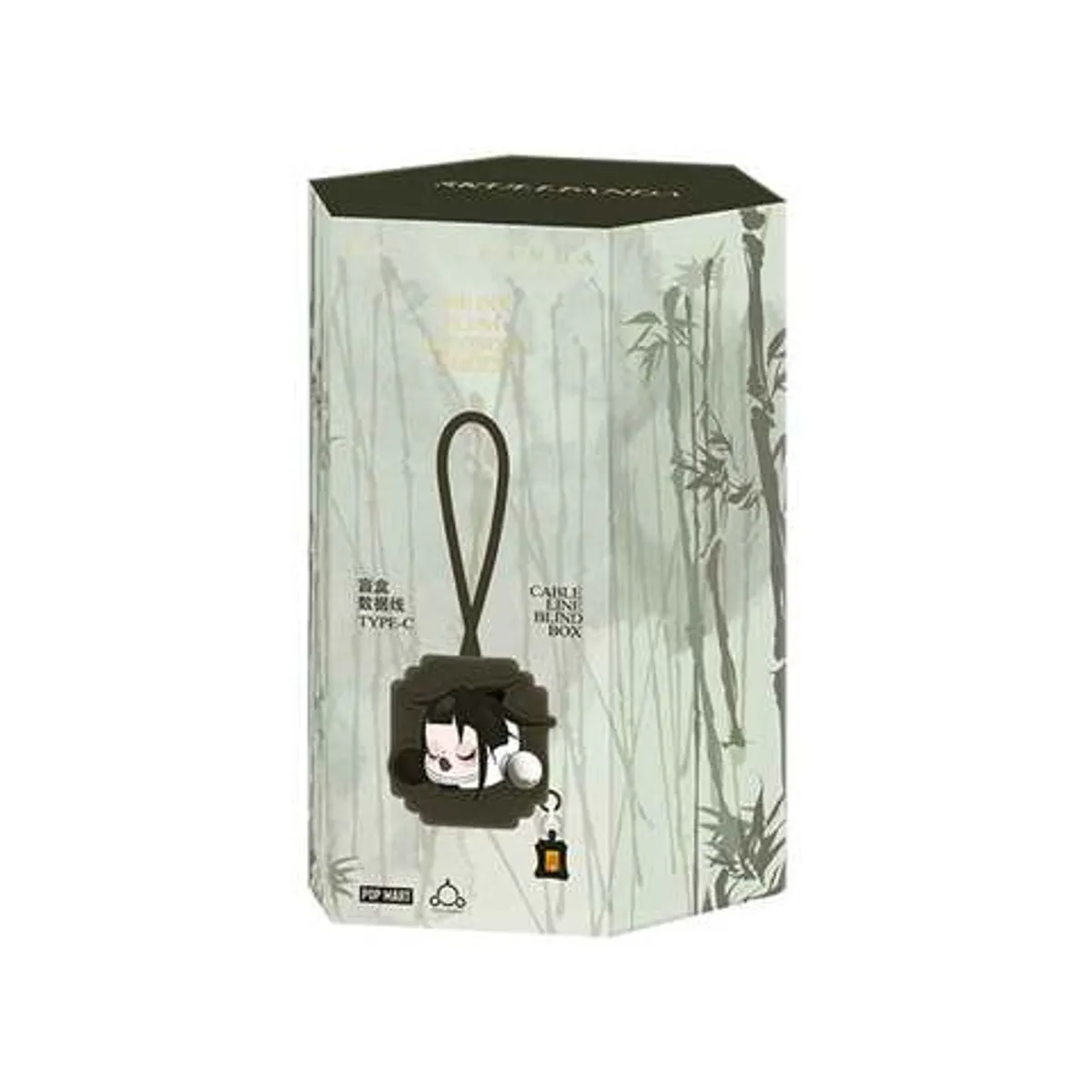 Случайный Type-C провод POP MART Skullpanda The Ink Plum Blossom Series-Cable Line