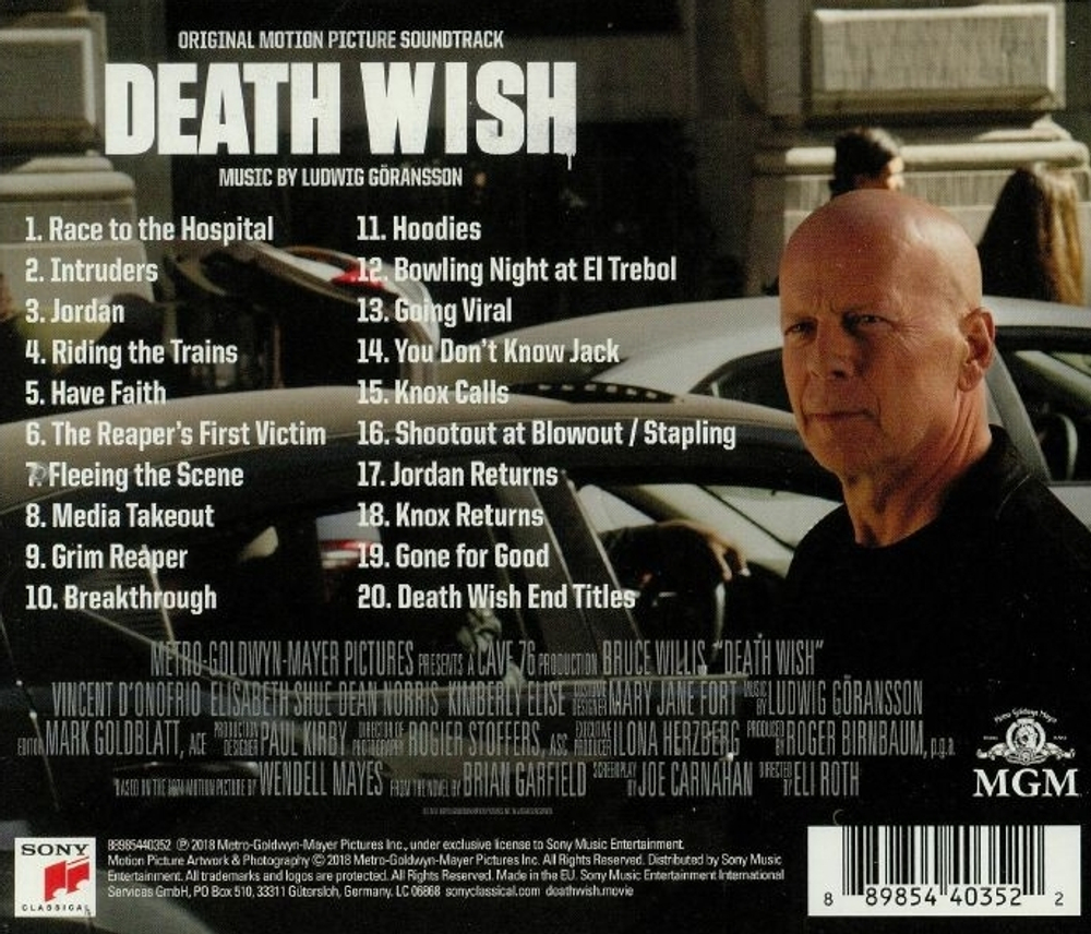 Soundtrack / Ludwig Goransson: Death Wish (CD)