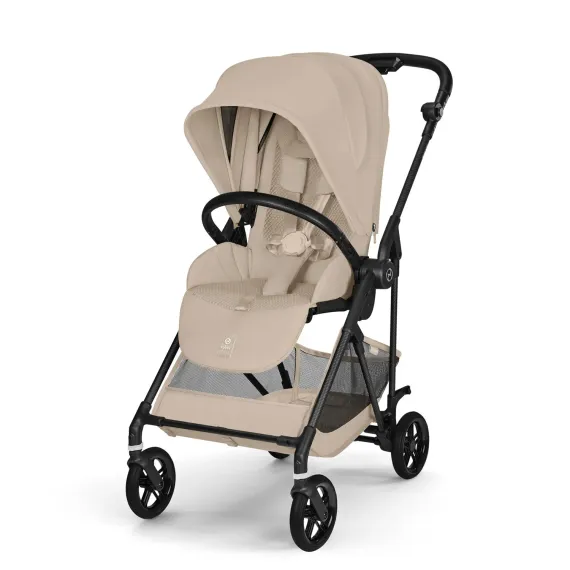 Прогулочная коляска Cybex Melio Carbon Almond Beige