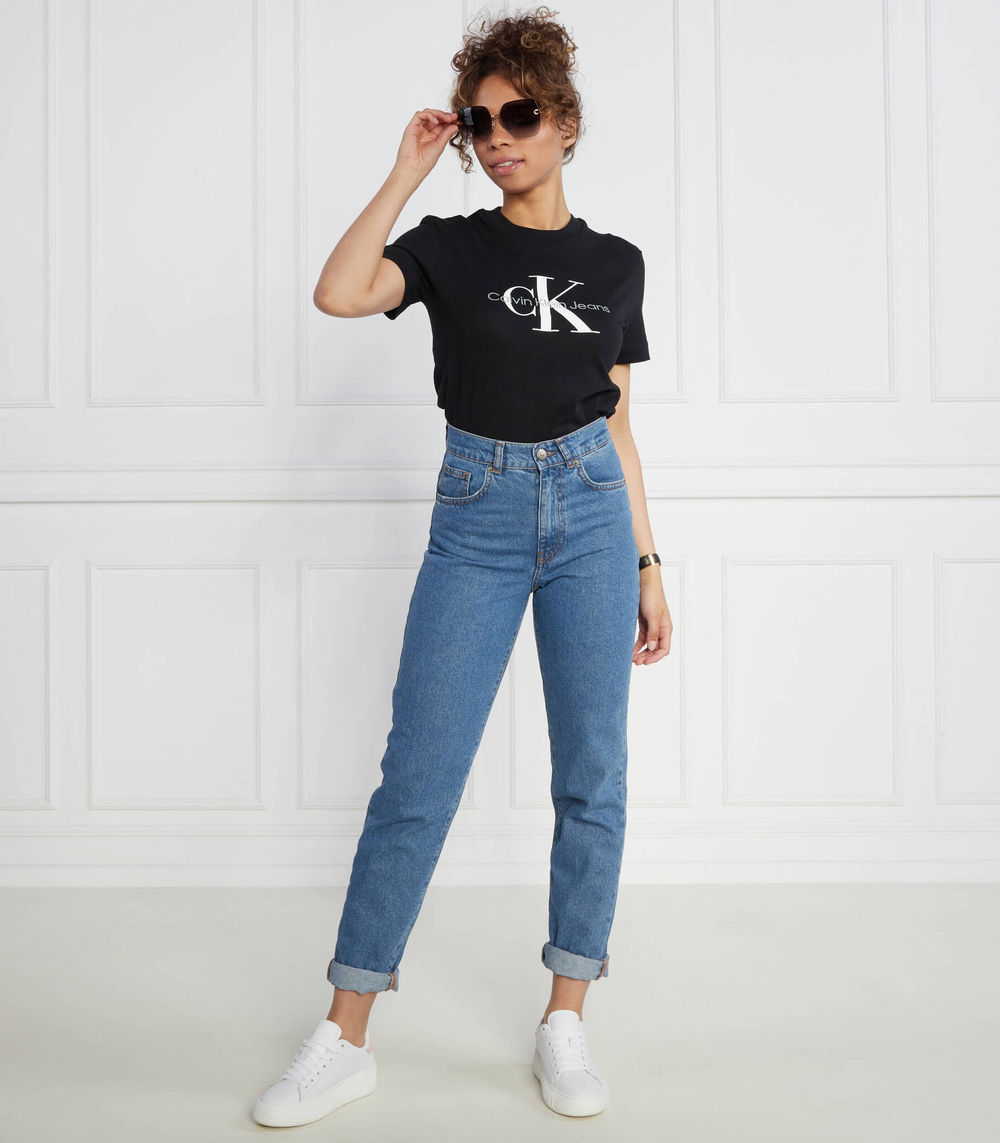 Футболка CORE MONOLOGO CALVIN KLEIN JEANS - черный(J20J219142)