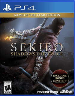 Sekiro: Shadows Die Twice. Game of The Year Edition (диск для PS4, интерфейс и субтитры на русском языке)