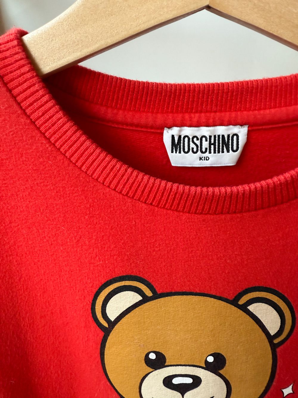 Хлопковый свитшот Moschino, 116