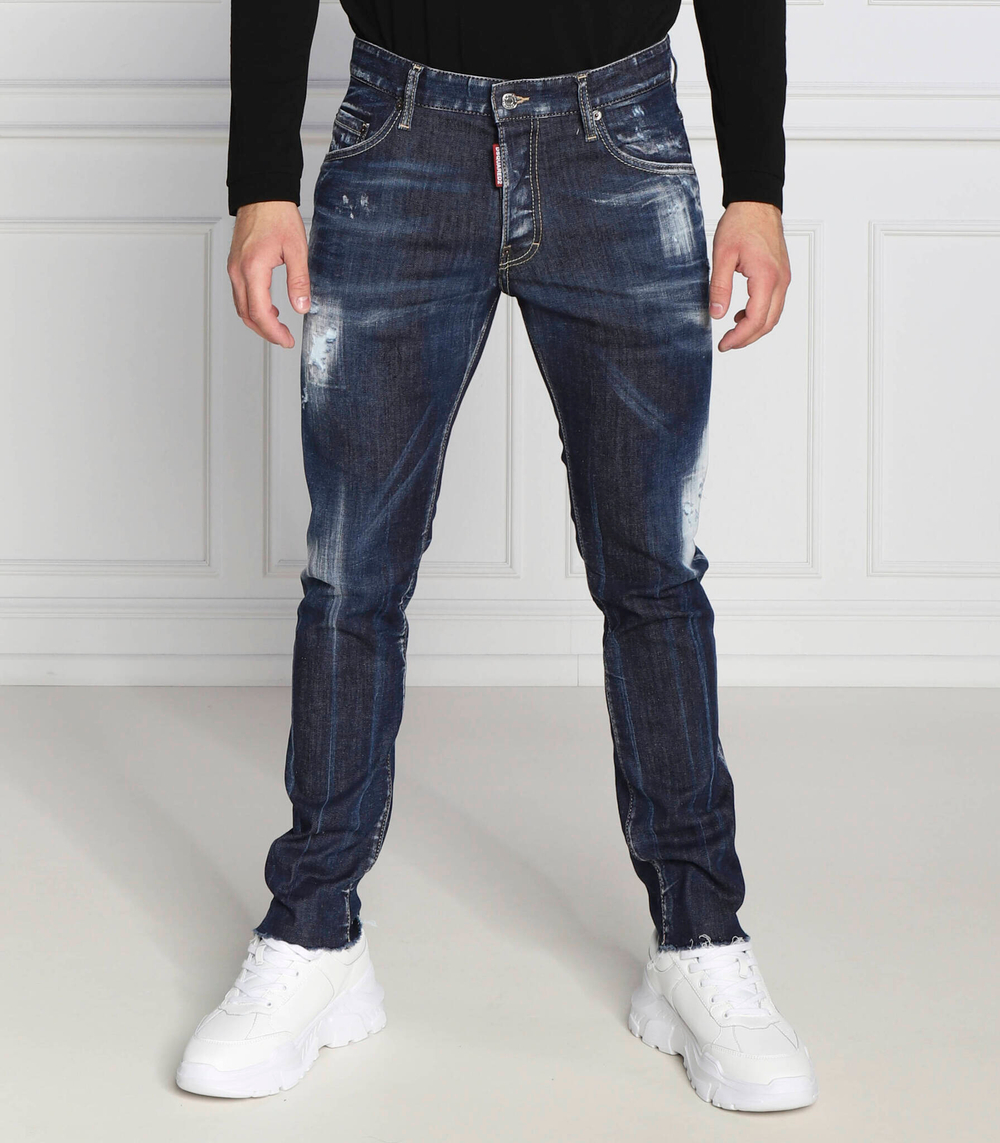 джинсы skater Dsquared2 - темно-синий(S71LB1099 S30789)