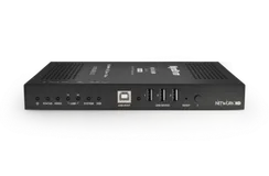 Wyrestorm NHD-610-TX-V2 - передатчик 4K UHD (60 Гц, 4:4:4) видео по IP сети (10 Гб), HDMI 2.0, Dante/AES67, Audio De-embedded, USB 1.1 передает только HID.