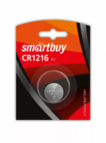 Литиевый элемент питания Smartbuy CR1216/1B (12/720) SBBL-1216-1B