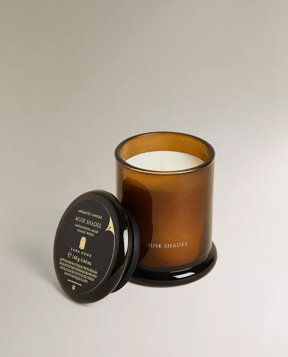 ZARA HOME АРОМАТИЧЕСКАЯ СВЕЧА MUSK (150 Г)