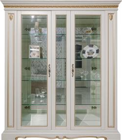 Шкаф с витриной «Милана 11» П4.265.0.11(265.11)