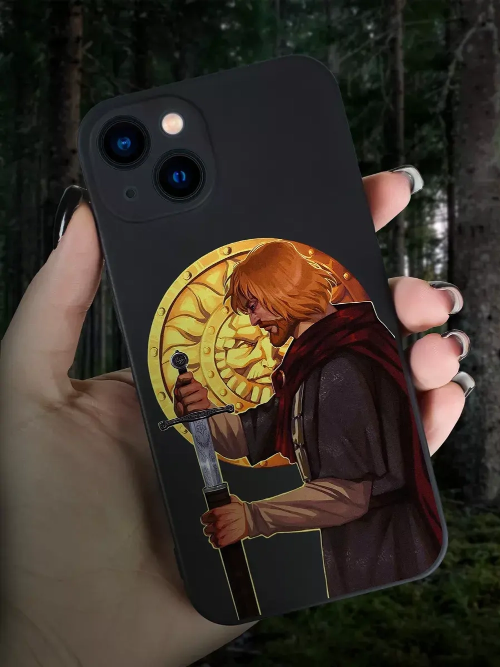 Чехол на iPhone 15 с принтом