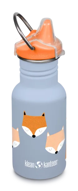 Детская бутылка Klean Kanteen Kid Classic Narrow Sippy 12oz (355 мл) Foxes