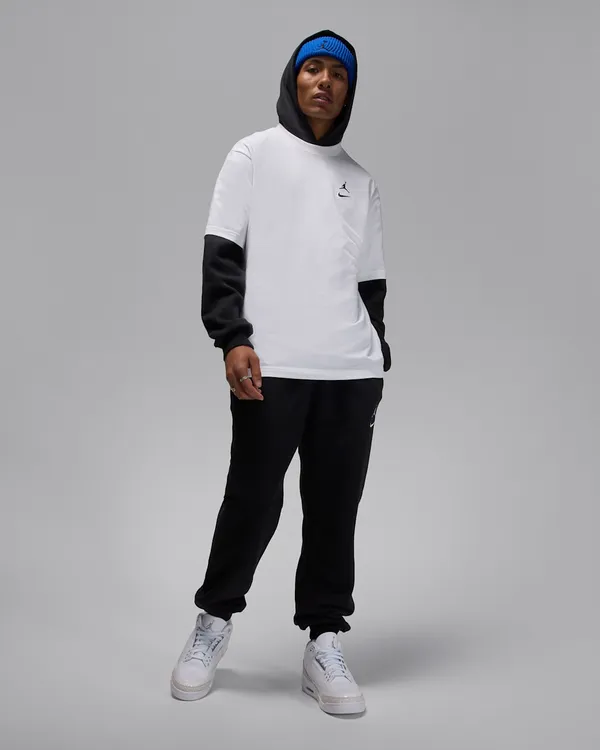 Футболка мужская NIKE M J BRK VARSITY SS CREW