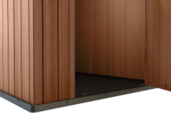 Пластиковый сарай Keter Darwin 6x8 brown