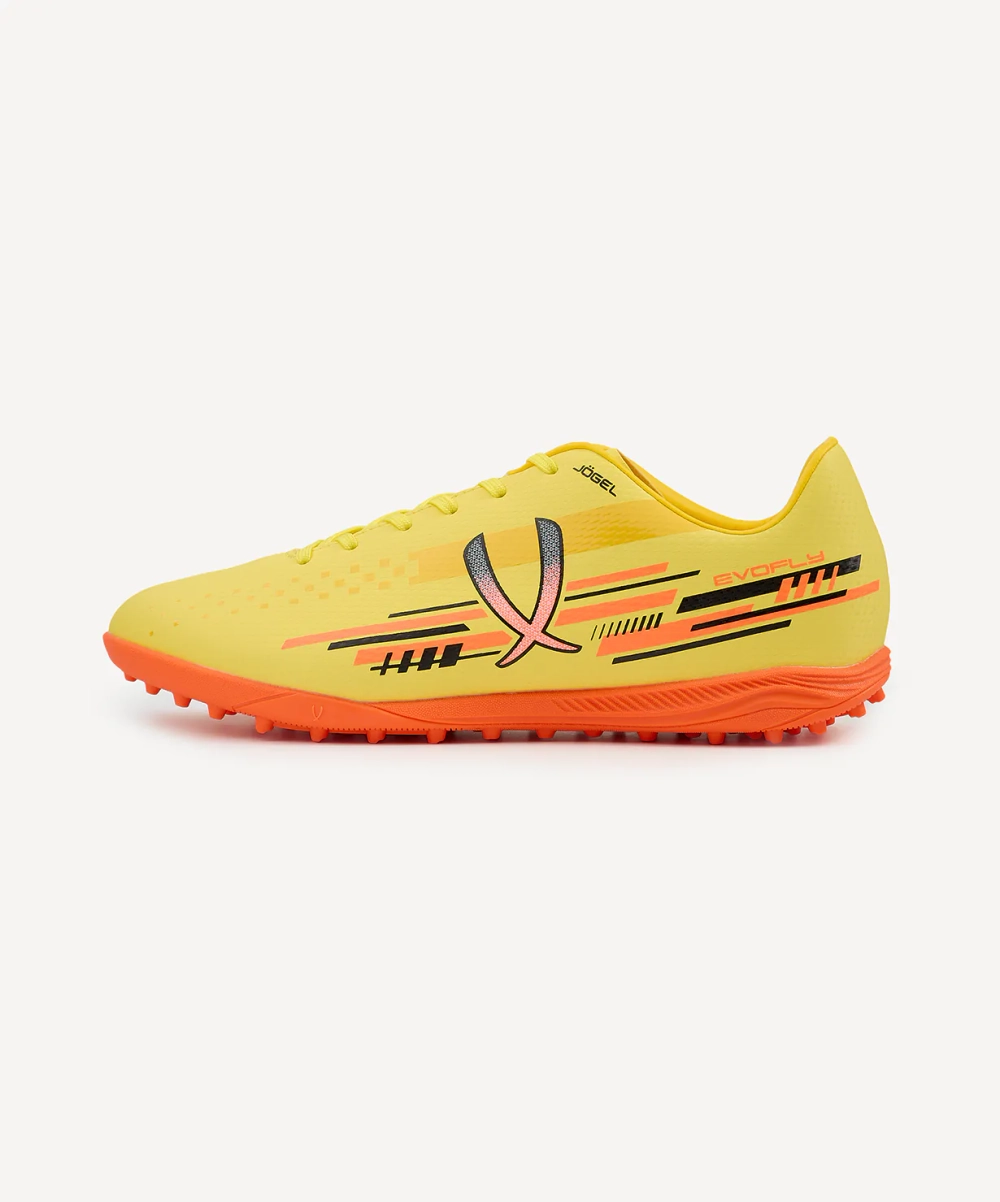 Бутсы многошиповые Evofly TF Talant Yellow/orange