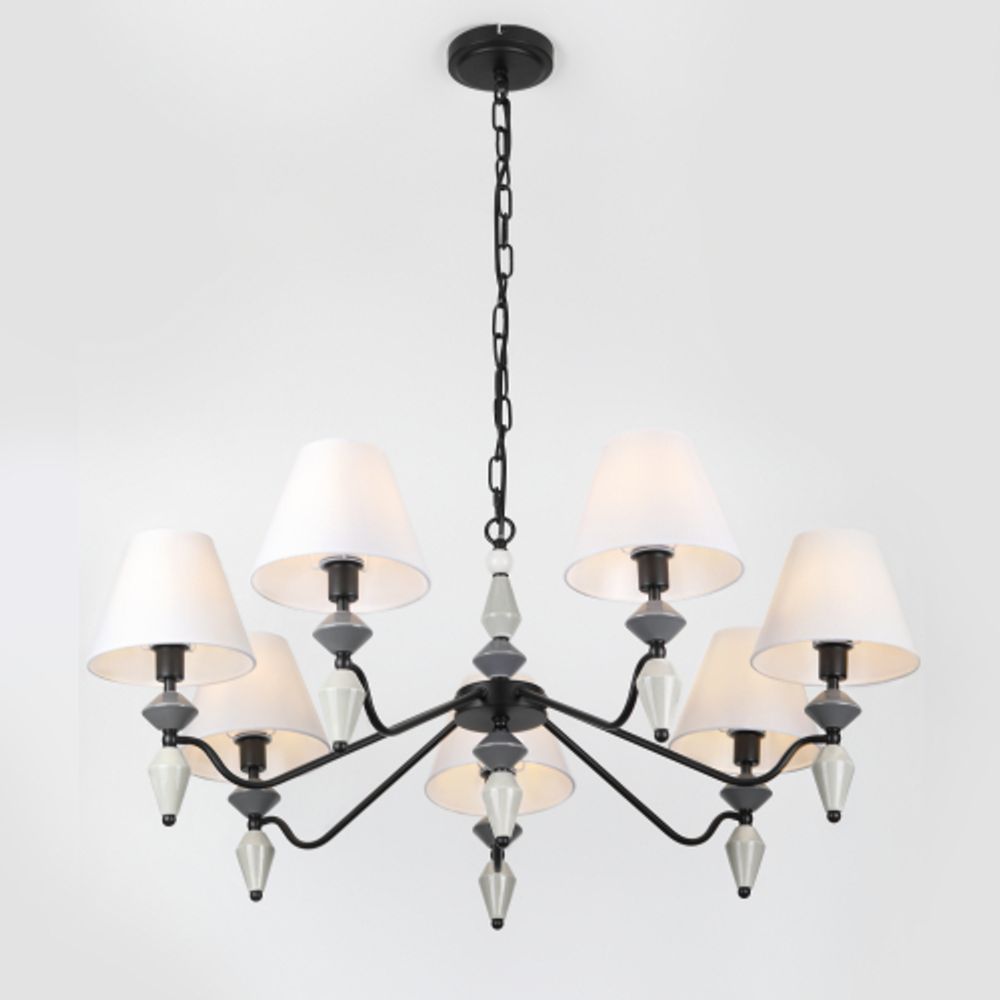 Люстра Rivoli Alisia 2096-307 7 х Е14 40 Вт классика | Rivoli