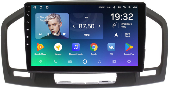 Магнитола для Opel Insignia 2009-2013 (взамен CD300 и CD400) - Teyes CC2 PLUS монитор 9" QLED, Android 10, Быстрая, SIM-слот