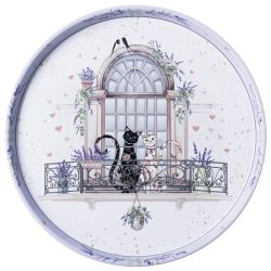 ПОДНОС СЕРВИРОВОЧНЫЙ AGNESS 33*2,1 СМ