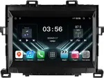 Магнитола для Toyota Alphard H20, Vellfire 2008-2014 (менее 10 динамиков) - FarCar S280 монитор 9.5" IPS на Android 13, CarPlay