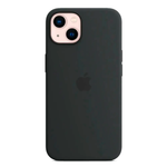 Силиконовый чехол с поддержкой MagSafe Apple Silicone Case для iPhone 13 mini, Midnight (Темная ночь)