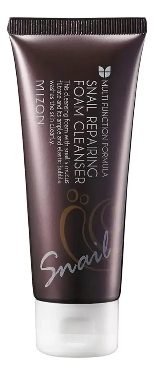 MIZON Пенка для умывания c муцином улитки - Snail Repairing Foam Cleanser .60мл