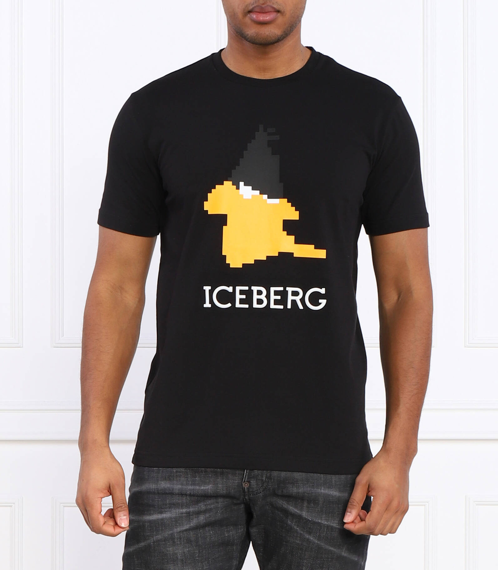 футболка iceberg x looney tunes Iceberg - черный(232 I1P F024 639A)