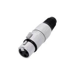 Adam Hall K4CXF3 - разъем XLR (F), 3-pin, металлический
