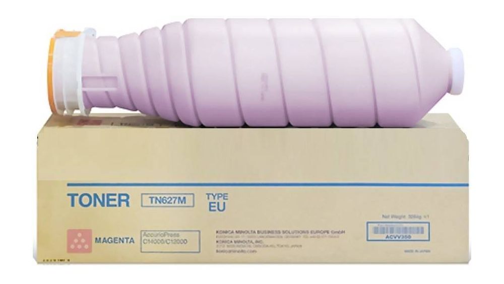 Тонер-картридж Konica Minolta TN-627M для AccurioPress C12000/14000 пурпурный ACVV350 (181K)