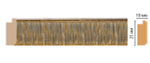 Молдинг Decomaster 102-17 25*10*2400мм