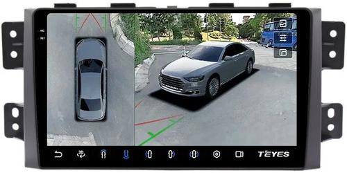 Магнитола для KIA Mohave 1 2008-2017 - Teyes CC3-2K-360 на Android 10, Быстрая, 2K QLED, CarPlay, 4G SIM-слот, 4 камеры в комплекте