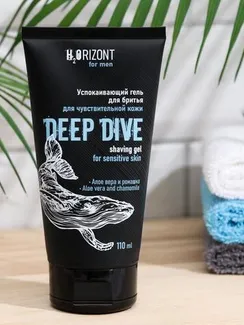 Успокаивающий гель для бритья DEEP DIVE, 110 мл