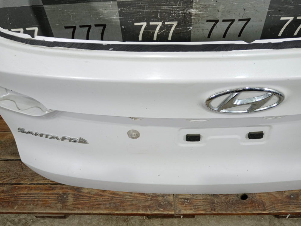 Крышка багажника Hyundai Santa Fe 4 (TM) 18-24 Б/У Оригинал 72800S1000
