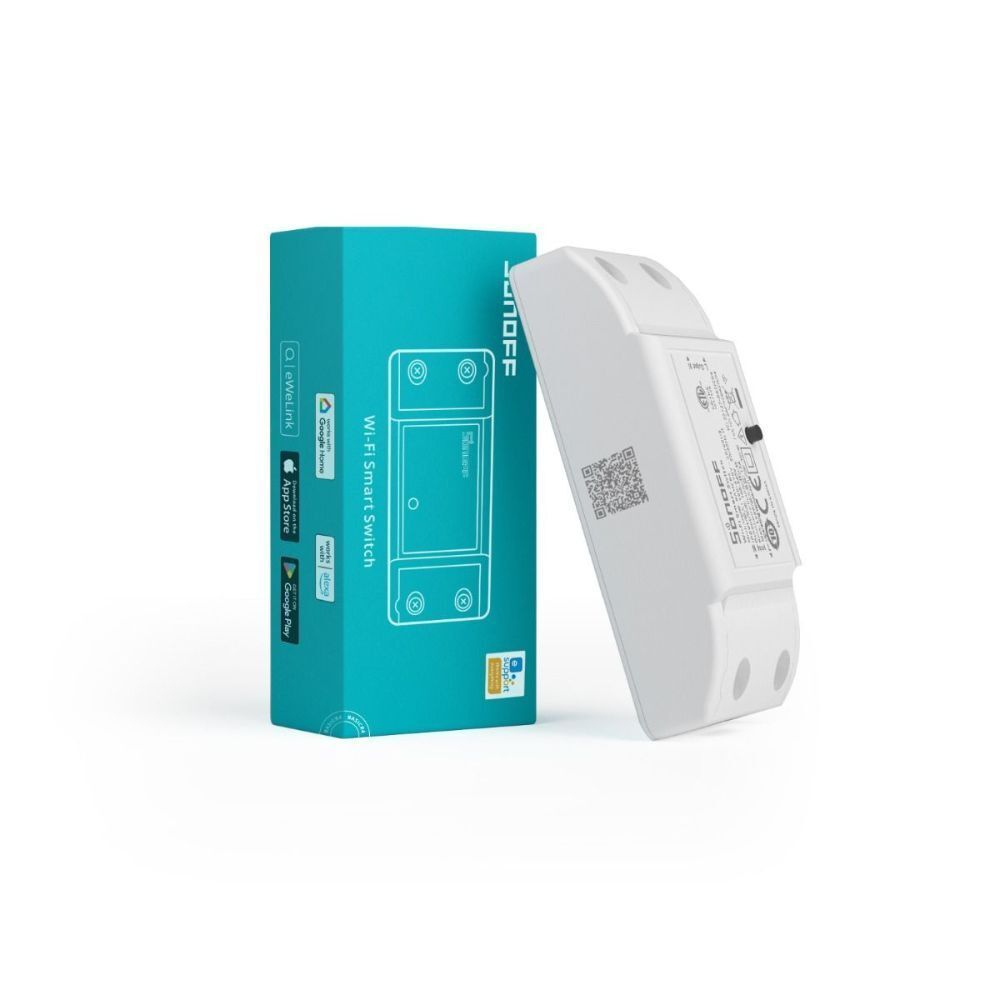 Умное WiFi Реле Sonoff BASICR4, 10А/2400Ватт (Работает с Алисой)