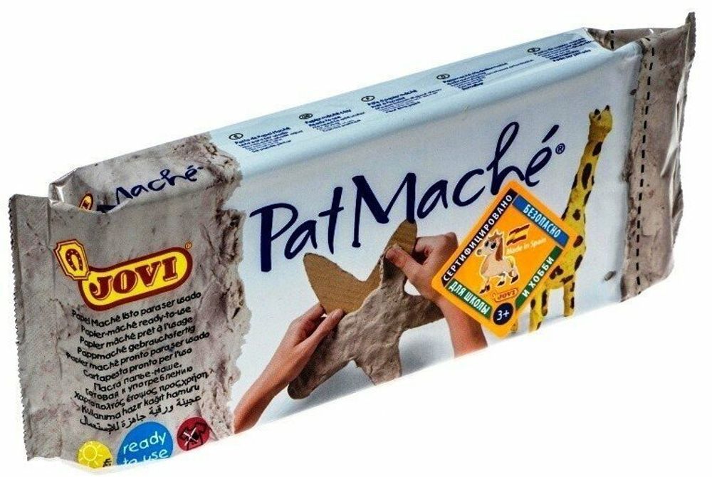Паста папье-маше JOVI, 170 г, серый, "Patmache", 382