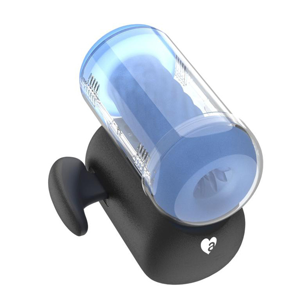 Автоматический мастурбатор с функцией пенетрации Amovibe Black Knight Multiple Thrusting Patterns Masturbator