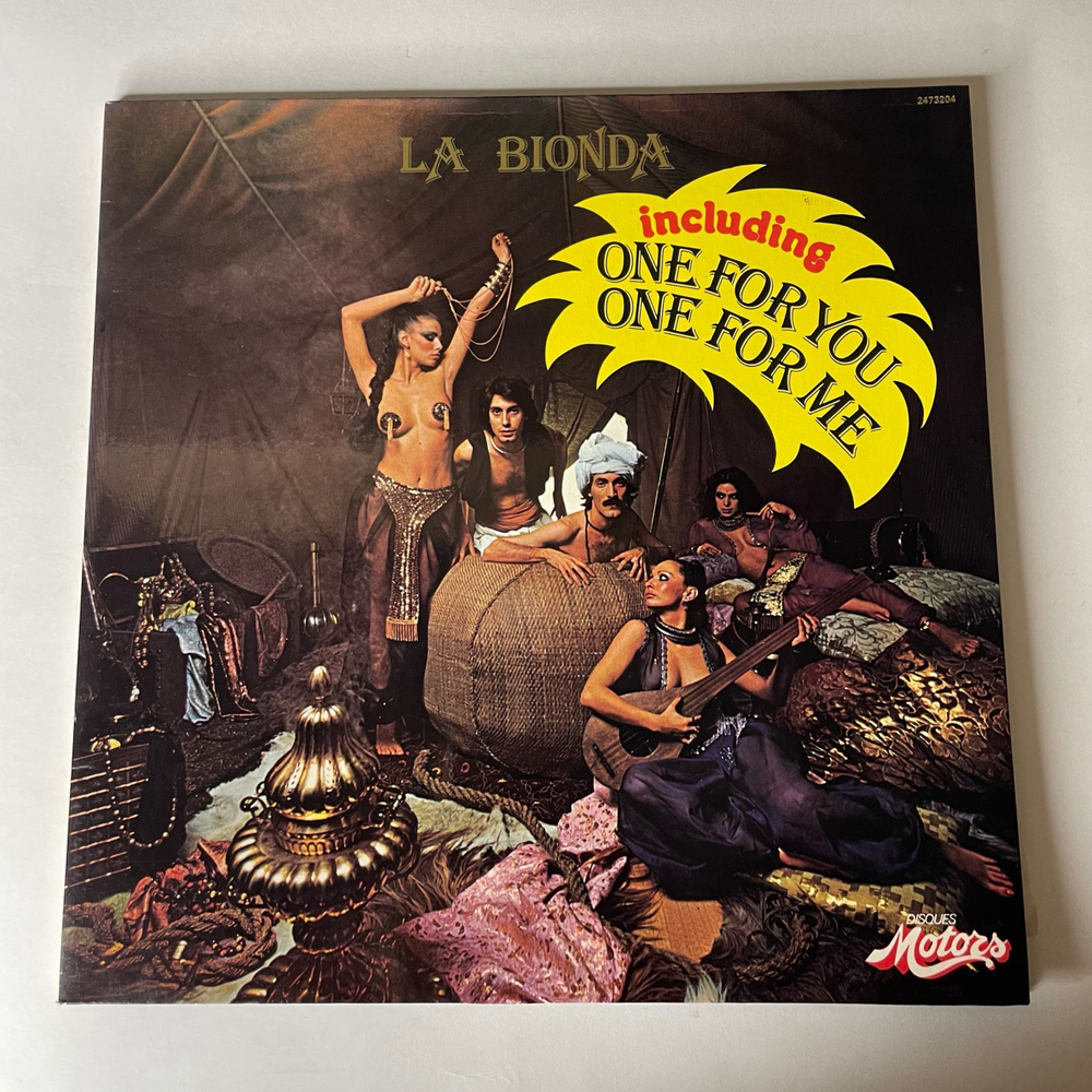 Винтажная виниловая пластинка LP La Bionda (Франция 1978)